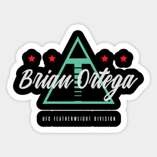 Brian Ortega UFC Featherweight Division Sticker